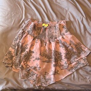Purple printed Urban Outfitters skort